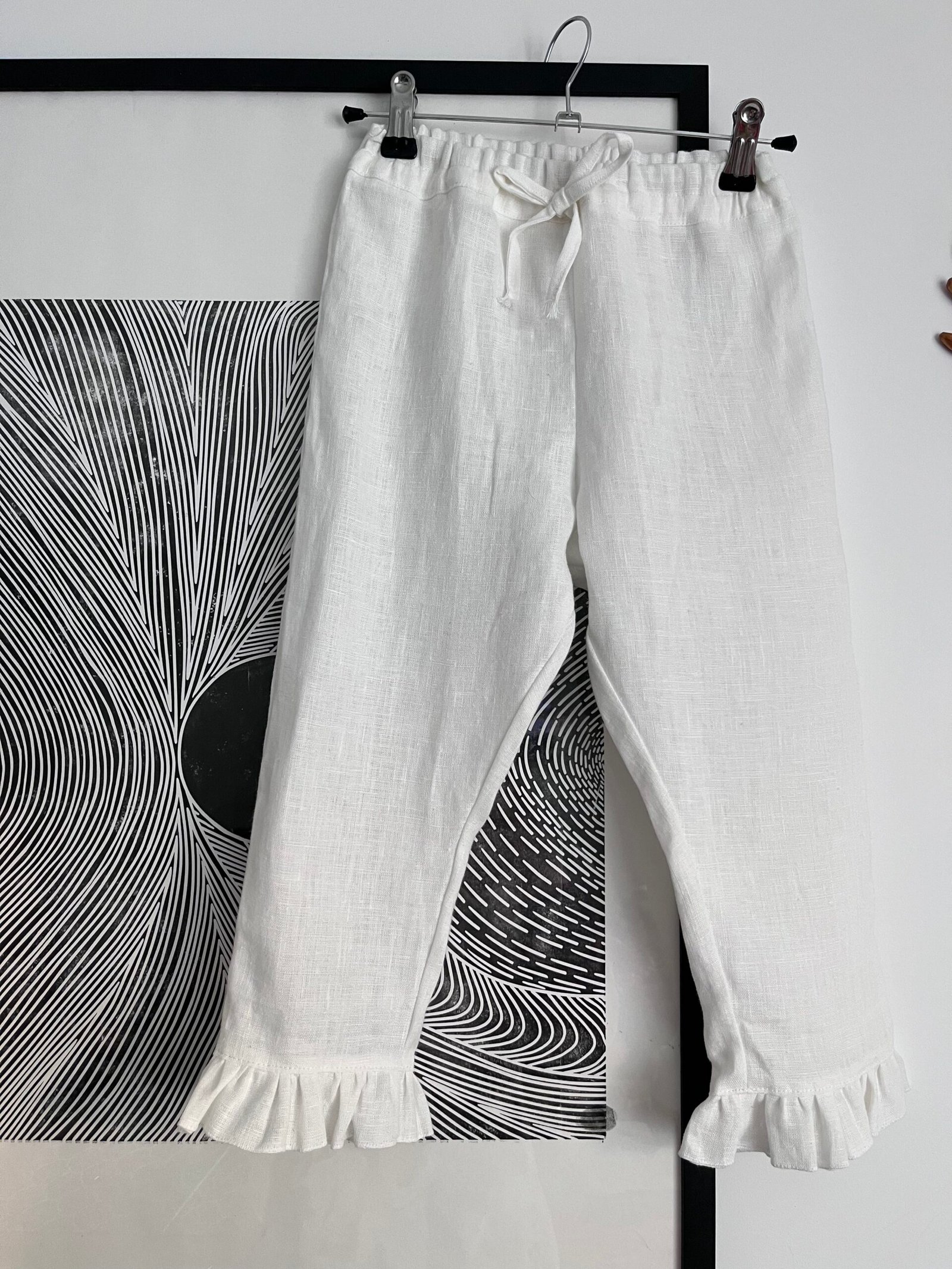 Lininės kelnės „Sofija“ - Image 2